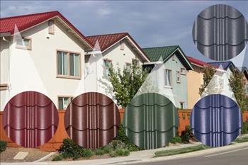 Tôn vân hoa cương BlueScope Zacs cho ngôi nhà Việt