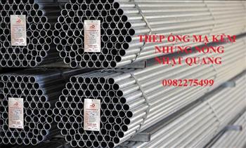 Sản Phẩm Ống mạ kẽm nhúng nóng Nhật Quang