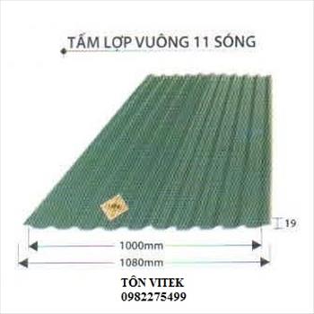 Sản phẩm Tôn Vitek 1 Lớp giá rẻ