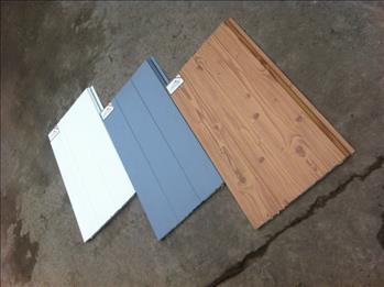 Sản phẩm Panel - Tấm Trần Tôn Xốp PU 3 Lớp Vân Gỗ | Tôn Thép Nguyễn Thành