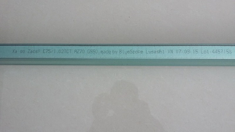 Đặc điểm sản phẩm Thanh Xà gồ Zacs của NS BlueScope Lysaght - Úc